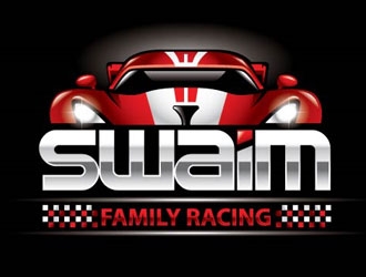 Swaim Family Racing logo design by shere