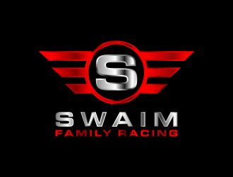 Swaim Family Racing logo design by ubai popi