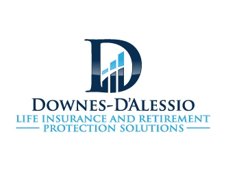 Downes-DAlessio Life Insurance & Retirement Protection Solutions Logo Design