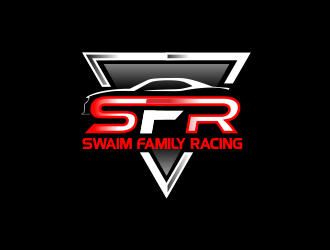 Swaim Family Racing logo design by giphone