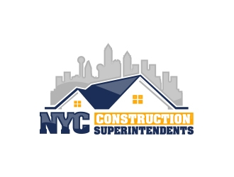 NYC Construction Superintendents, LLC logo design by MarkindDesign