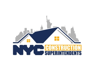 NYC Construction Superintendents, LLC logo design by MarkindDesign