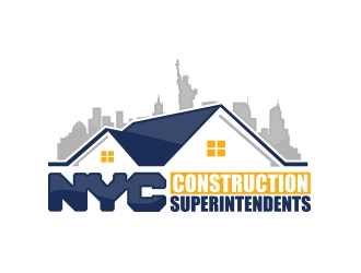 NYC Construction Superintendents, LLC logo design by MarkindDesign