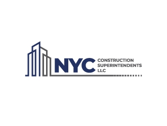 NYC Construction Superintendents, LLC logo design by crazher