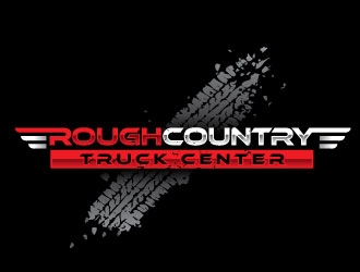 Rough Country Truck Center logo design by REDCROW