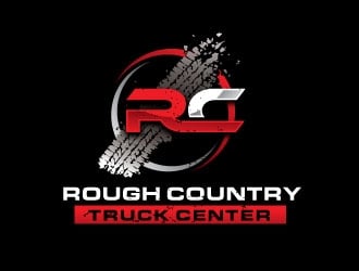 Rough Country Truck Center logo design by REDCROW