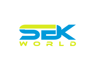 Sbk World  logo design by rief