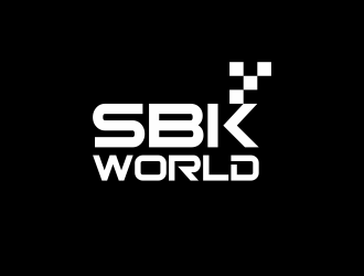 Sbk World  logo design by sitizen