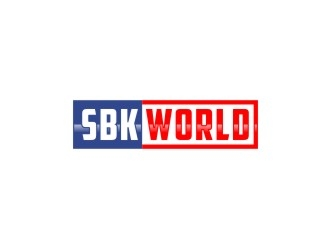 Sbk World  logo design by bricton