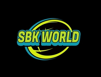 Sbk World  logo design by bougalla005