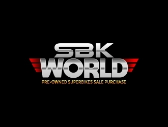 Sbk World  logo design by KhoirurRohman