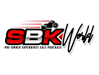 Sbk World  logo design by Eliben