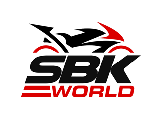 Sbk World  logo design by kunejo