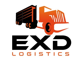 EXD Logistics  logo design by Suvendu