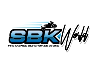 Sbk World  logo design by Eliben