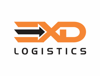 EXD Logistics  logo design by up2date