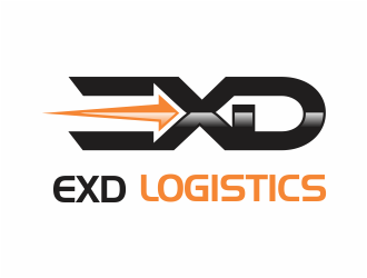 EXD Logistics  logo design by up2date