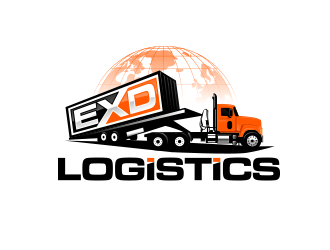 EXD Logistics  logo design by schiena