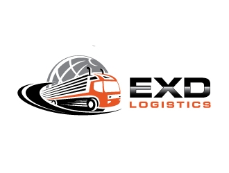 EXD Logistics  logo design by limo