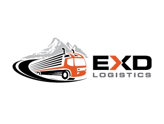 EXD Logistics  logo design by limo