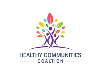 Healthy Communities Coaltion logo design by nehel