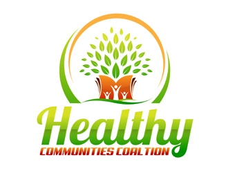 Healthy Communities Coaltion logo design by DreamLogoDesign