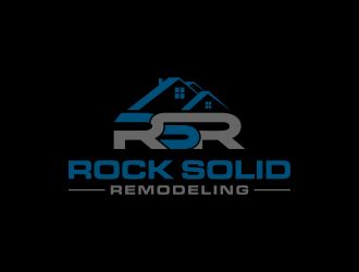 Rock Solid Remodeling Logo Design - 48hourslogo