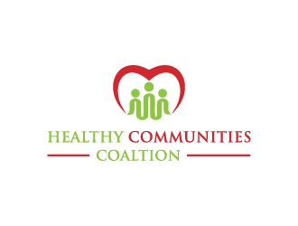 Healthy Communities Coaltion logo design by createdesigns