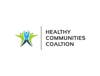 Healthy Communities Coaltion logo design by createdesigns