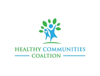 Healthy Communities Coaltion logo design by createdesigns