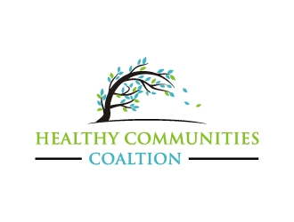 Healthy Communities Coaltion logo design by createdesigns