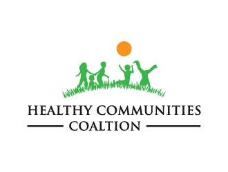 Healthy Communities Coaltion logo design by createdesigns