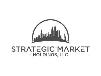 Strategic Market Holdings, LLC logo design by BlessedArt