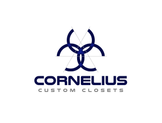 Cornelius Custom Closets logo design by schiena