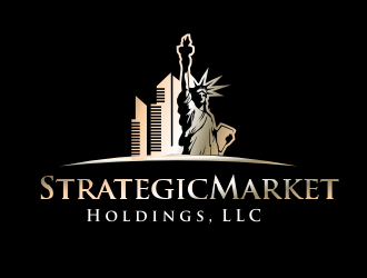 Strategic Market Holdings, LLC logo design by AisRafa