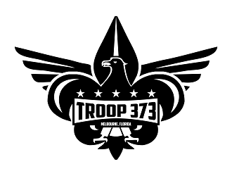 Troop 373 logo design by Republik