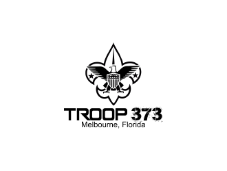 Troop 373 logo design by amazing