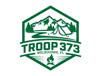 Troop 373 logo design by jaize