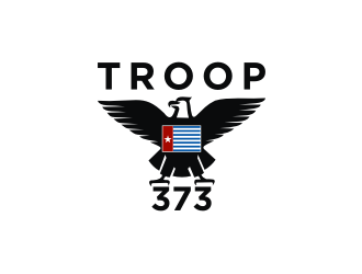 Troop 373 logo design by mbamboex