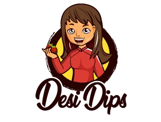 Desi Dips logo design by Suvendu