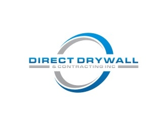 Direct Drywall & Contracting Inc. logo design by sabyan