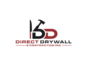 Direct Drywall & Contracting Inc. logo design by bricton