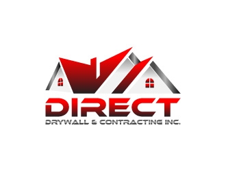 Direct Drywall & Contracting Inc. logo design by imalaminb