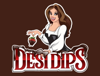 Desi Dips logo design by Suvendu