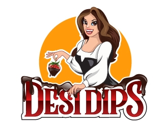 Desi Dips logo design by Suvendu