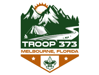 Troop 373 logo design by schiena