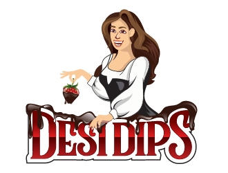 Desi Dips logo design by Suvendu