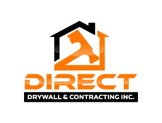 Direct Drywall & Contracting Inc. logo design by jaize