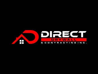 Direct Drywall & Contracting Inc. logo design by semar