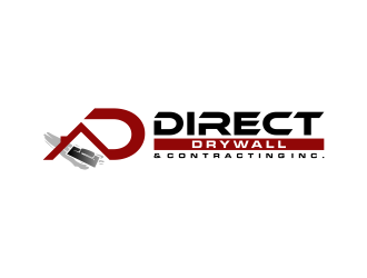 Direct Drywall & Contracting Inc. logo design by semar